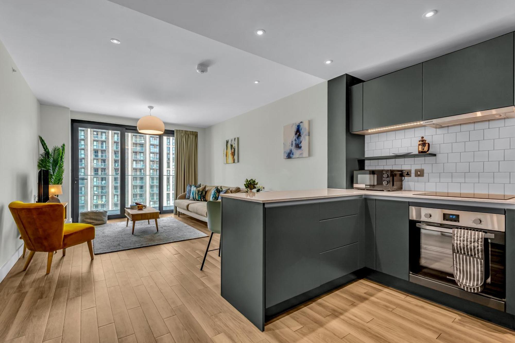 Mysquare State-Of-The-Art 1 Bedroom Apartments Near Wembley Park 伦敦 外观 照片