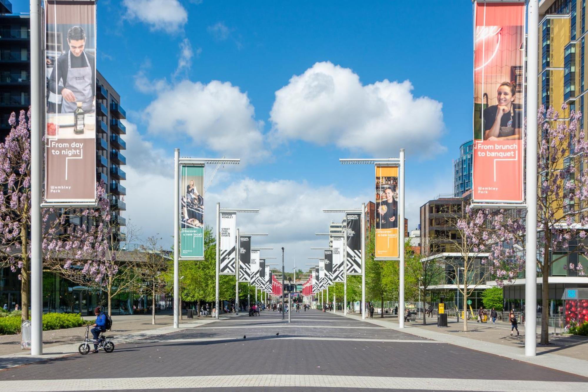 Mysquare State-Of-The-Art 1 Bedroom Apartments Near Wembley Park 伦敦 外观 照片