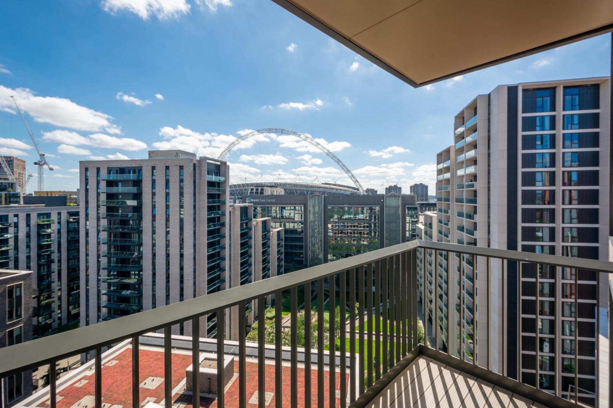 Mysquare State-Of-The-Art 1 Bedroom Apartments Near Wembley Park 伦敦 外观 照片