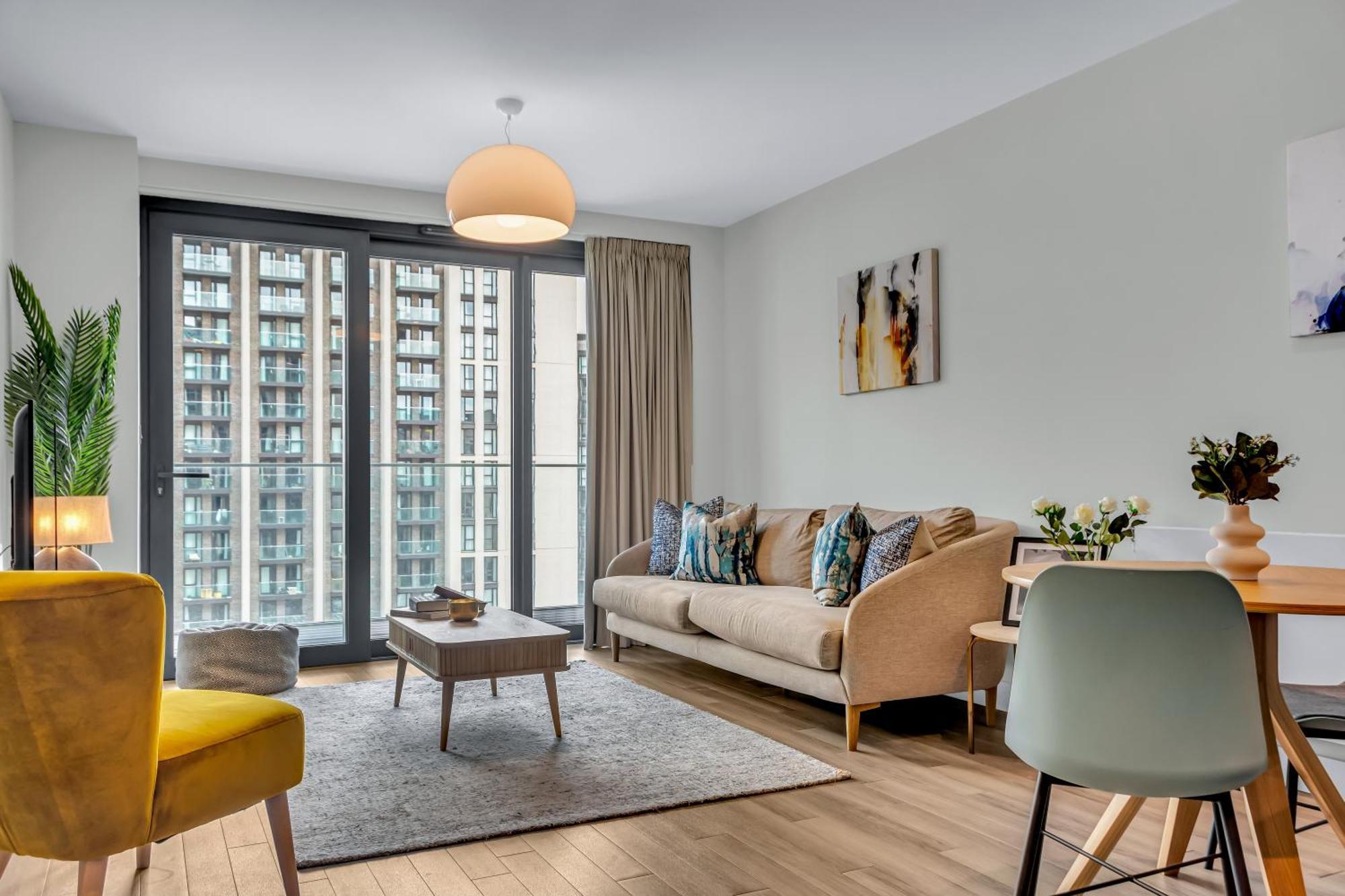 Mysquare State-Of-The-Art 1 Bedroom Apartments Near Wembley Park 伦敦 外观 照片